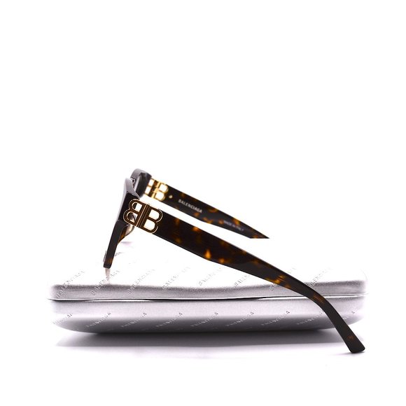 NEW BALENCIAGA BB0104O 002 HAVANA AUTHENTIC EYEGLASSES FRAME - Picture 9 of 15